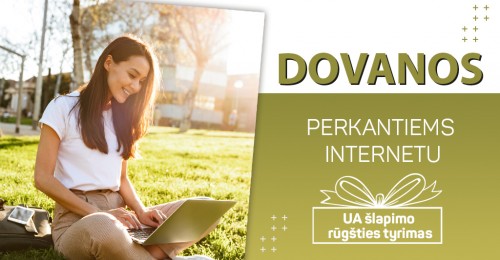 Dovanos perkantiems internetu!